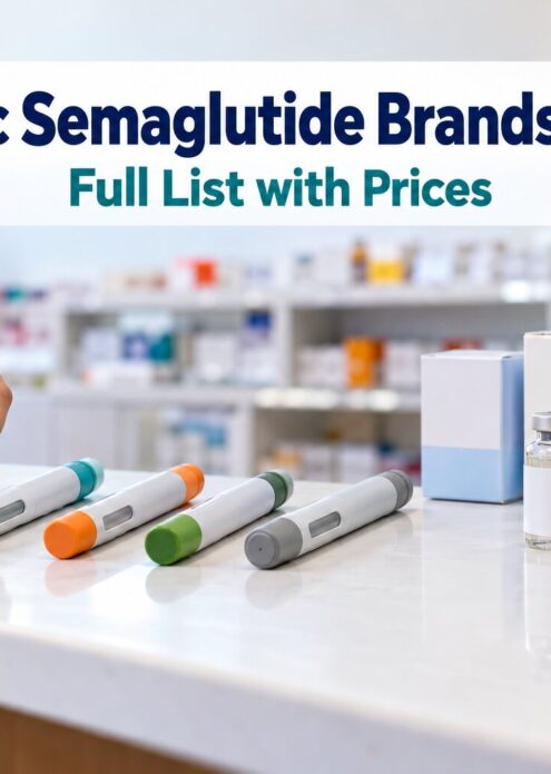 Generic semaglutide brands in India with prices list