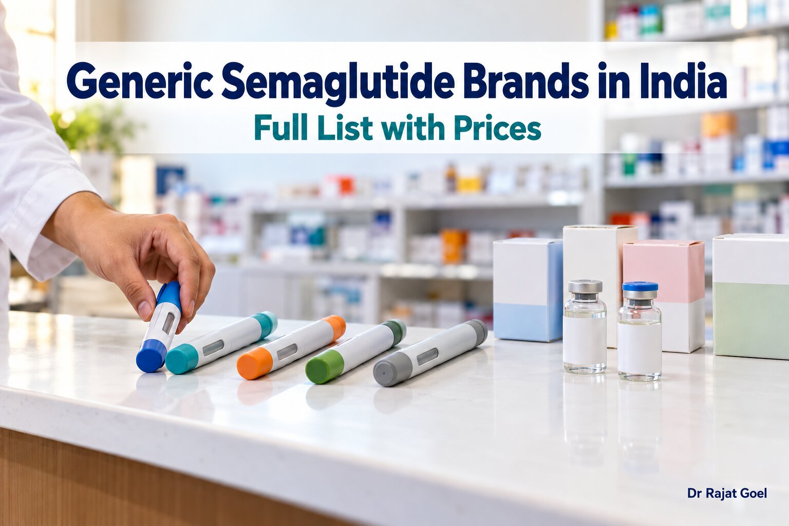 Generic semaglutide brands in India with prices list